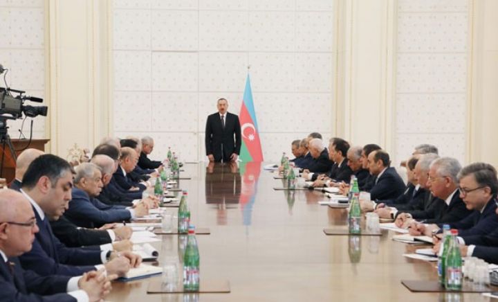 Nazirlər Kabinetinin iclası - TAM MƏTN