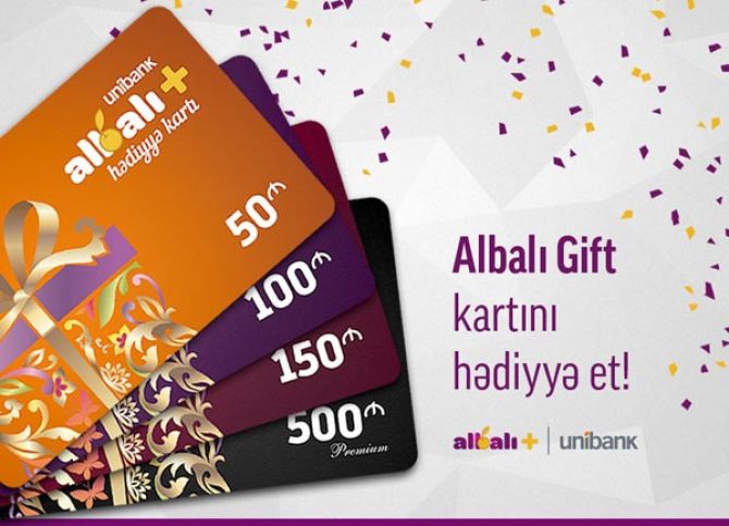 Unibank hədiyyə kartını dövriyyəyə buraxdı