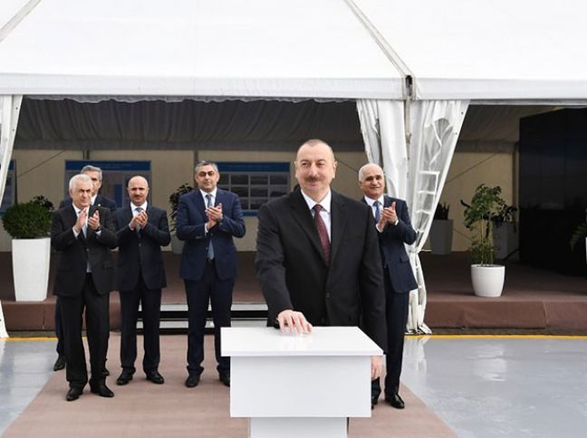 İlham Əliyev nəhəng kompleksi işə saldı! - YENİLƏNİB