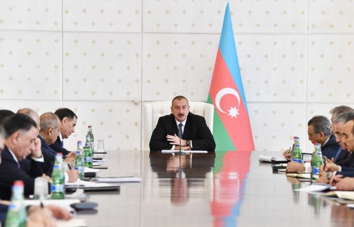  Prezidentin sədrliyi ilə iclasdakı çıxışların - TAM MƏTNİ