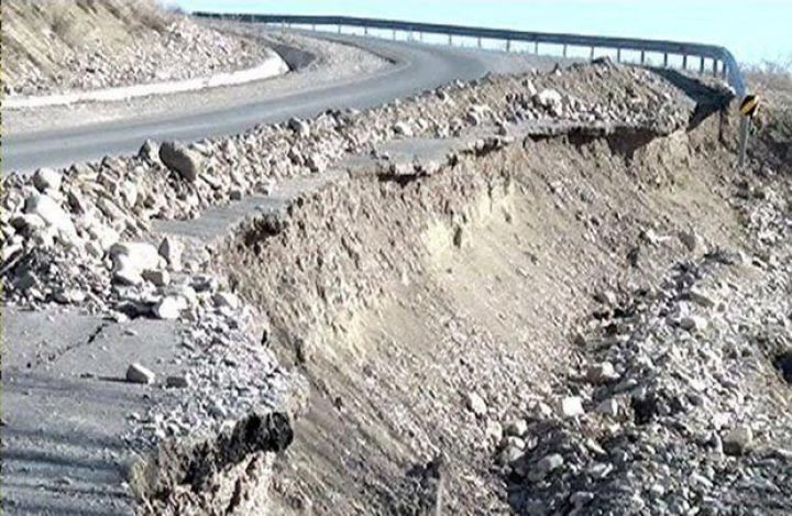 Bəzi yollarında yenidən sürüşmə və uçqun prosesləri aktivləşib
