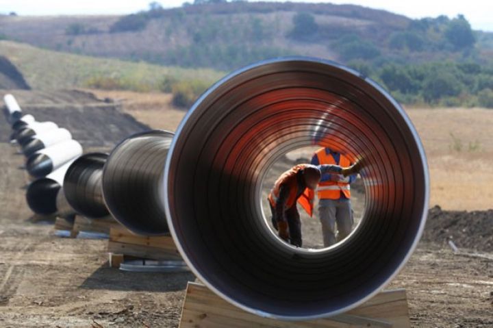 Azərbaycan qazının Avropaya nəqli üçün inşa olunan kəmərin 86,5%-i yekunlaşıb