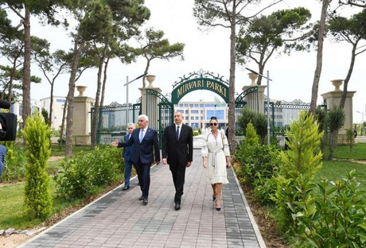 “Mirvari” Park Kompleksi açıldı - FOTOLAR+YENİLƏNİB