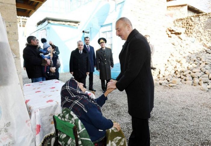 Prezident İlham Əliyev Şamaxıdadır - YENİLƏNİB - FOTOLAR