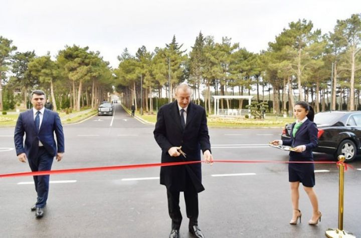 Prezident "Kartof və tərəvəz toxumları istehsalı" kompleksinin açılışında - YENİLƏNİB