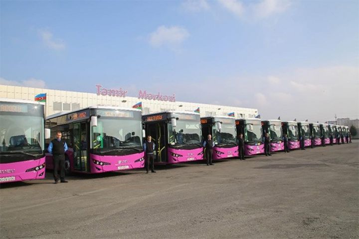 Bakıya 300 ədəd yeni avtobus gətiriləcək