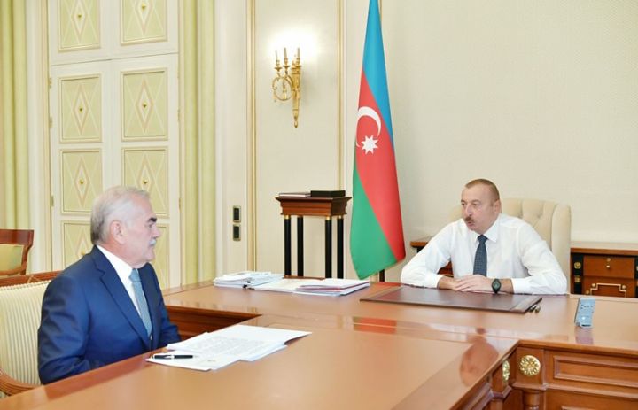 Prezident Vasif Talıbovu qəbuluna çağırdı