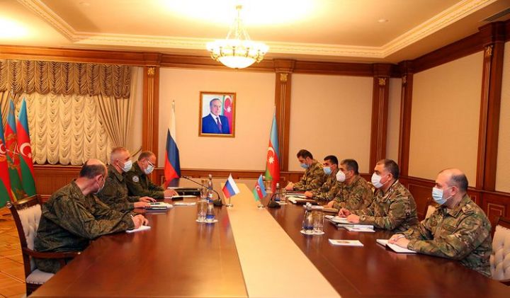 Zakir Həsənov Rüstəm Muradov ilə görüşüb