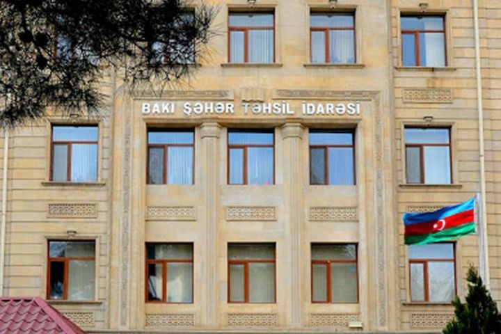 Bakı Şəhəri üzrə Təhsil İdarəsinə yeni müdir təyin olunub