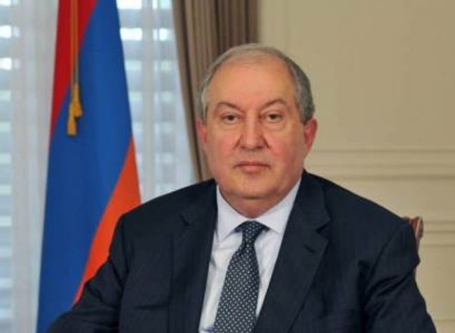 Ermənistan prezidenti Rusiyaya səfər edib