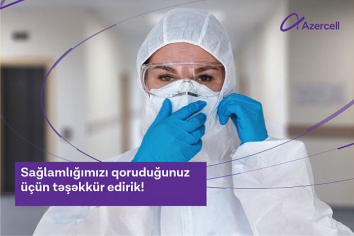 700-ə yaxın səhiyyə işçisinə 50 azn hədiyyə balans yüklənəcək