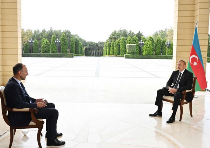 İlham Əliyevin Almaniya televiziya kanalına müsahibəsi - TAM MƏTN