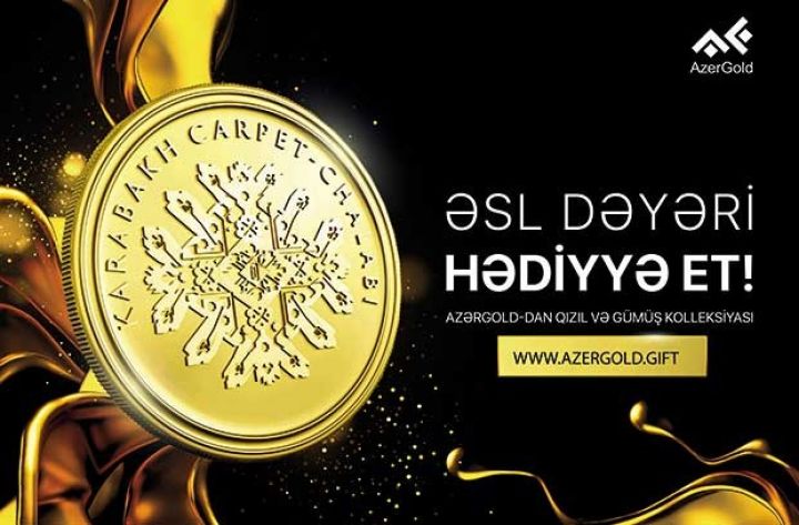 Azərbaycanın dövlət şirkəti İnternetdə qızıl satmağa başladı