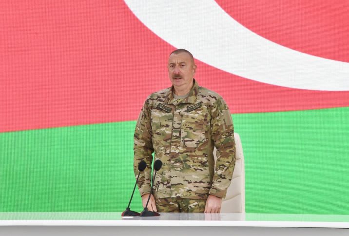İlham Əliyevin Hərbi Qənimətlər Parkının açılışındakı çıxışları - TAM MƏTN