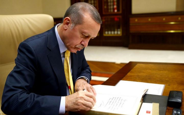 Ərdoğan Türkiyə ilə Azərbaycan arasında imzalanan daha bir sazişi təsdiqlədi