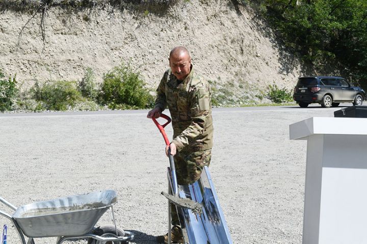 Bakıda Vətən Müharibəsi Memorial Kompleksinin və Zəfər Muzeyinin təməli qoyulub
