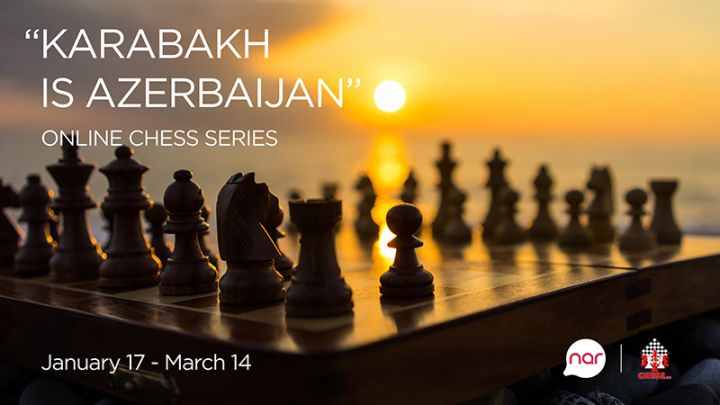“Nar” "Karabakh is Azerbaijan" beynəlxalq onlayn şahmat seriyasına dəstək olub