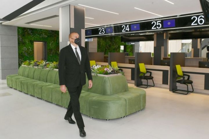 Prezident açılış mərasimində - BU MƏRKƏZ 4-CÜDÜR - YENİLƏNİB