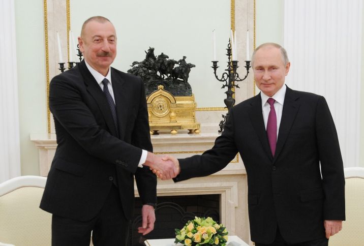 Əliyev və  Putinin ikitərəfli görüşü olub