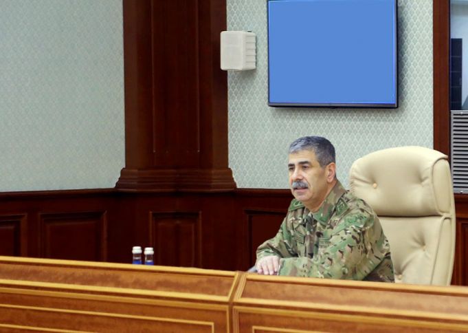 Müdafiə Nazirliyində müşavirə keçirildi