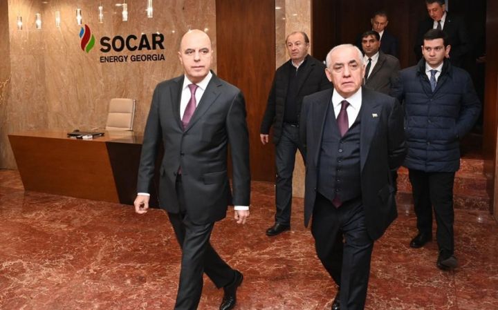 Əsədov SOCAR-ın Gürcüstandakı inzibati binası ilə tanış olub