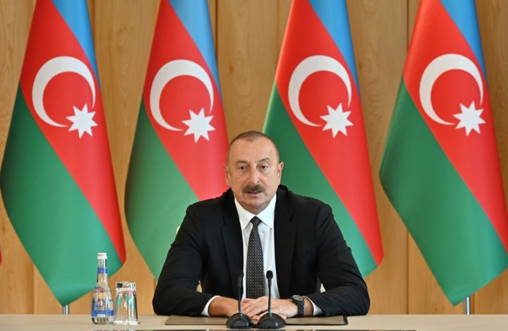 İlham Əliyevin müşavirədəki çıxışı
