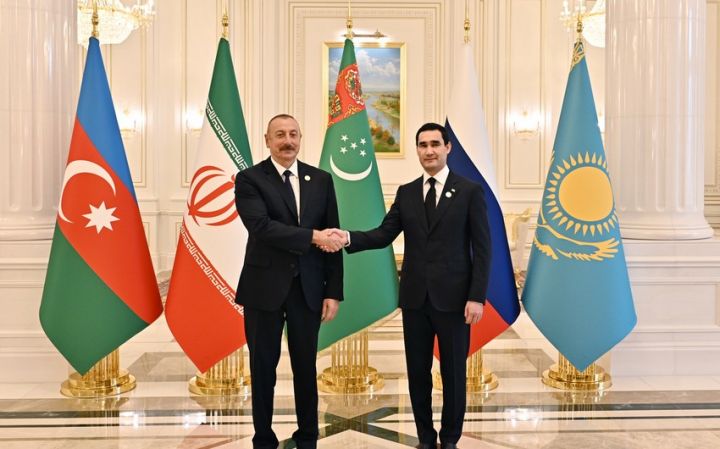 Azərbaycan və Türkmənistan Prezidentlərinin görüşü olub