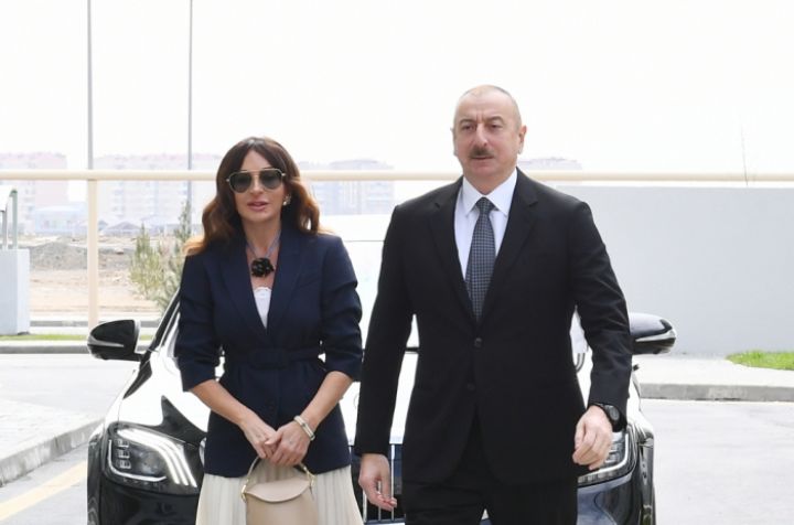 Prezident və birinci xanım Şuşada da səfərdə olublar - “Shusha Boutique Hotel”də təmir-bərpa işləri aprılır