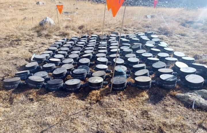 Təxribat məqsədilə Laçın ərazisində basdırılmış minalar aşkar edilib
