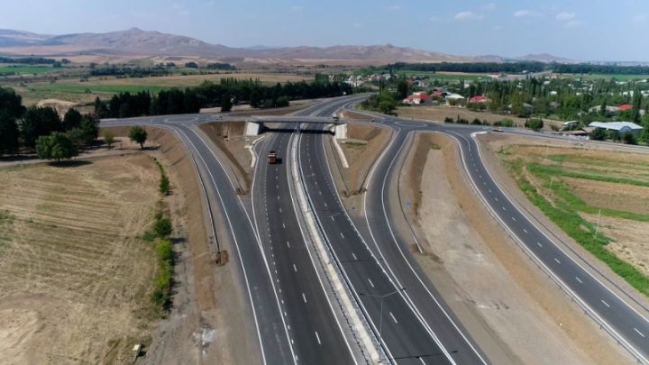 Bakı-Qazax-Gürcüstan yolunun bir hissəsinin açılışı olub- YENİLƏNİB
