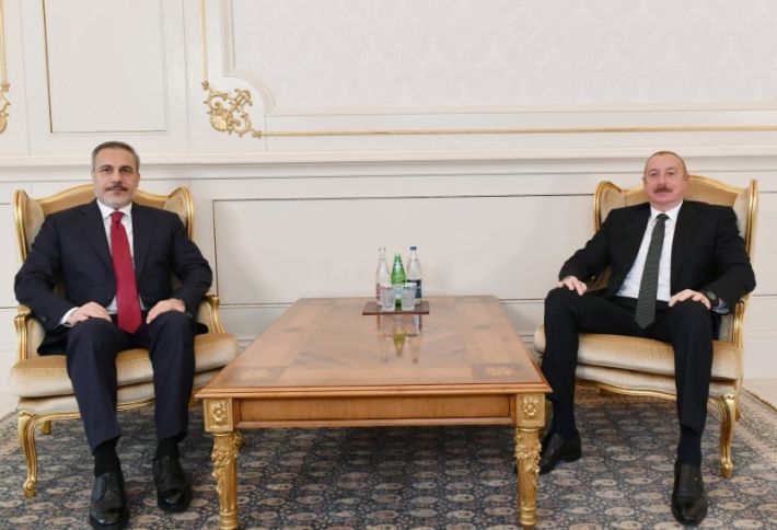Əliyev Fidanı qəbul edib