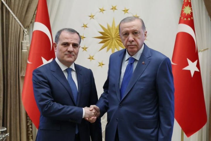 Ərdoğan Ceyhun Bayramovu qəbul edib