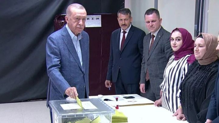 Ərdoğan səs verdi