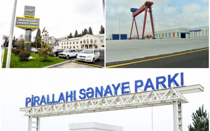 Azərbaycanın 3 sənaye parkı "TOP-10" reytinqində yer alıb