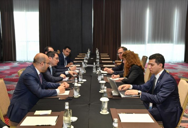 Avropa Yenidənqurma və İnkişaf Bankının Avrasiyada infrastruktur üzrə direktoru ilə görüş keçirilib