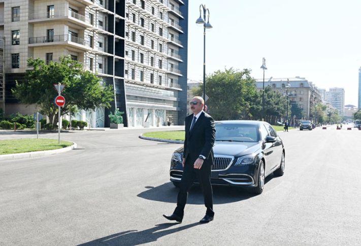 “Cavanşir” körpüsünün yerində inşa olunmuş yeni avtomobil yolu açıldı