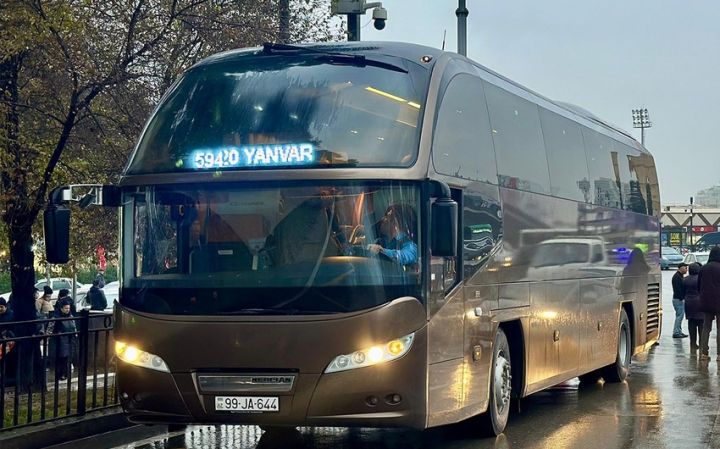 Bakı-Sumqayıt istiqamətində yeni ekspres avtobus marşrutu istifadəyə verildi
