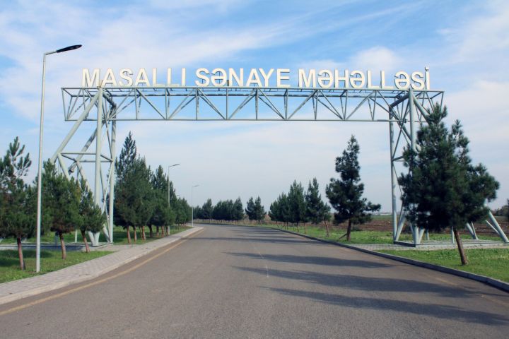 Masallı Sənaye Məhəlləsində istehsal 15%-ə yaxın artıb