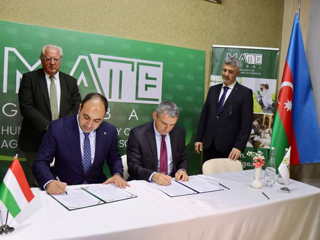 "Agro Dairy" ilə Macarıstan Universiteti arasında memorandum imzalanıb