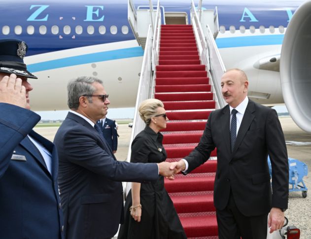 Prezident İlham Əliyev ABŞ-da səfərdədir