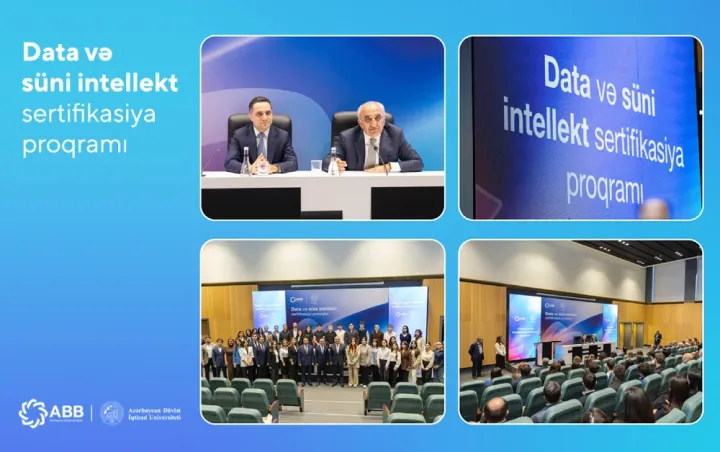 ABB UNEC-lə birgə “Data və süni intellekt sertifikasiya proqramı”nı təqdim etdi