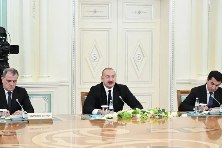 İlham Əliyev: Azərbaycan Ermənistana yüklərin tranzitinə dair bütün məhdudiyyətləri aradan qaldırıb