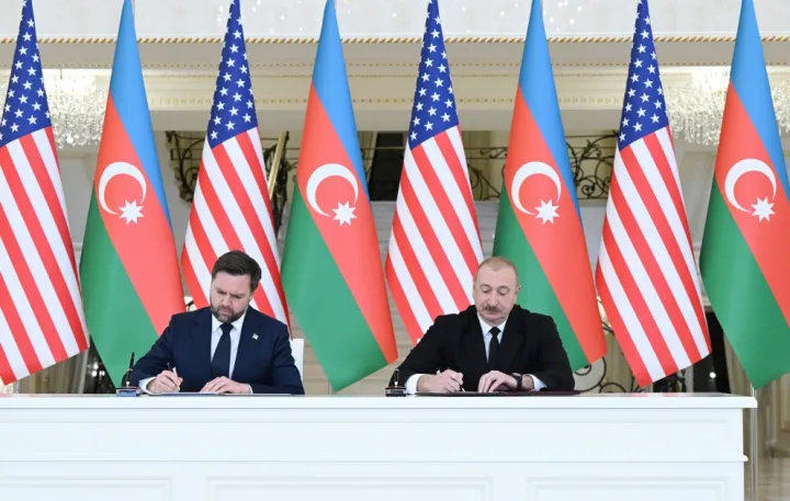 Azərbaycan və ABŞ Strateji Tərəfdaşlıq Xartiyasını imzaladı - TAM VERSİYA