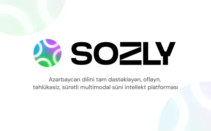 Milli süni intellekt məhsulu sozly.ai istifadəyə verildi