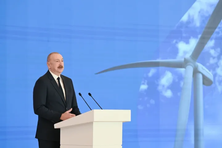 "Mən hələ Xəzər dənizinin potensialını demirəm. Azərbaycan bölgənin böyük elektrik generasiya gücünə malik ölkəsi olacaq"