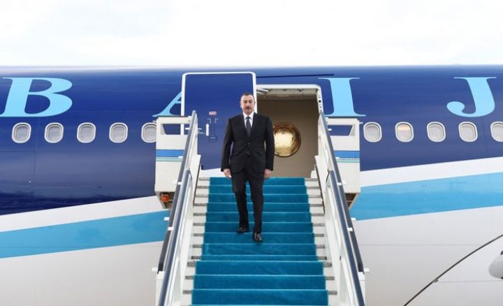 İlham Əliyev Türkiyədə səfərdədir