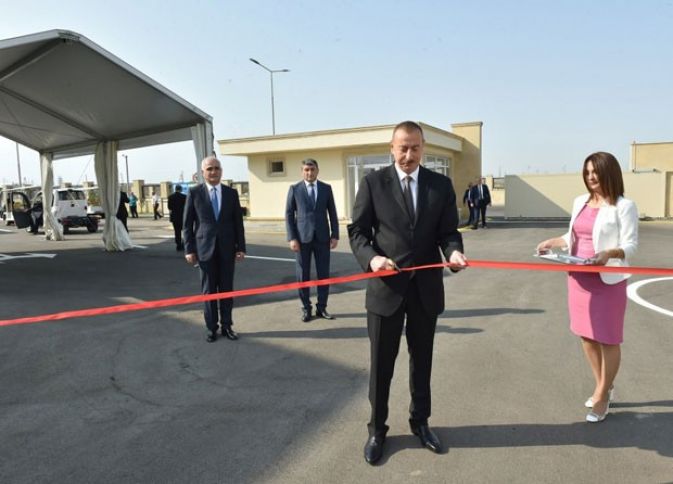 Balaxanı Sənaye Parkı açıldı