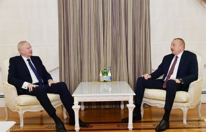 BP-nin yeni rəhbəri Azərbaycan Prezidentinə təqdim edildi