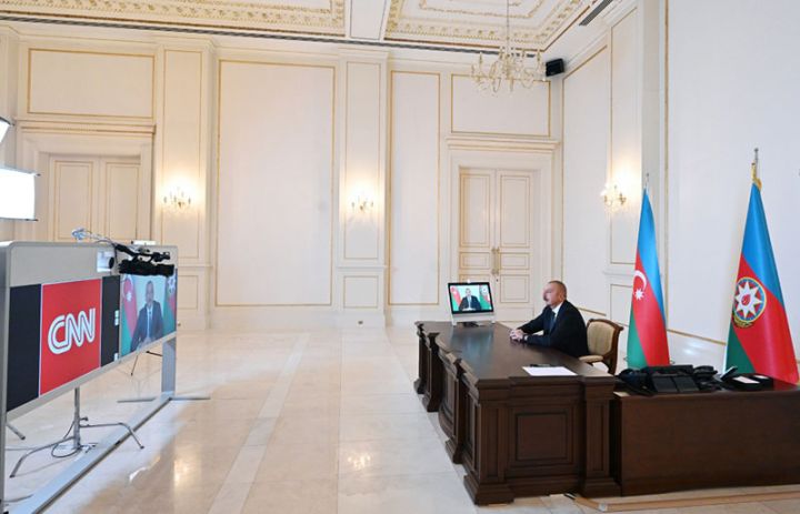 İlham Əliyev “CNN International”da - MÜSAHİBƏ
