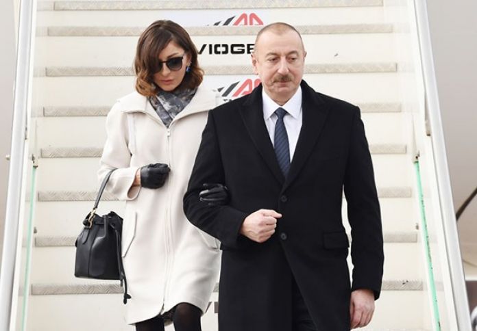 İlham Əliyevin Avropa ölkəsinə səfəri başladı